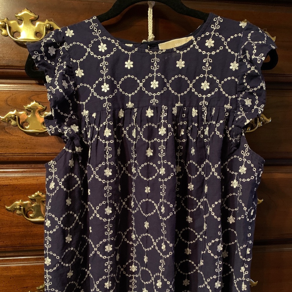 Michael Kors embroidered tunic. XL